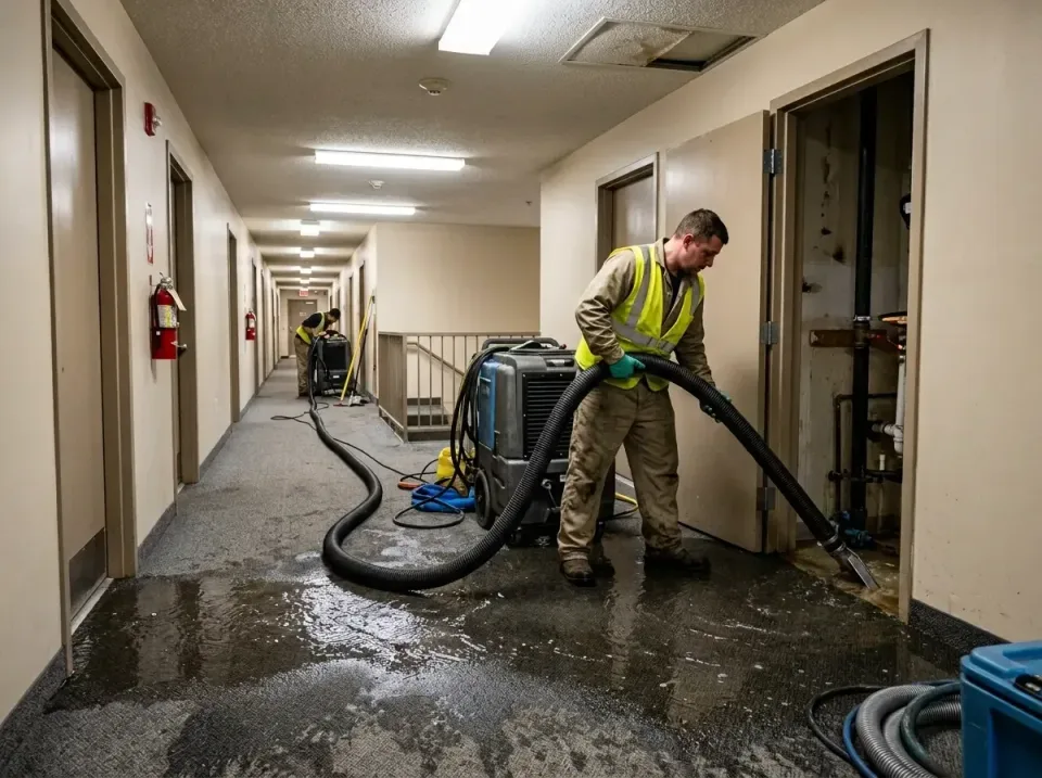 multi-unit-apartment-hallway-f-005 — frequently asked questions, Emergency Burst Pipe Water Extraction & Removal in Naranja,…